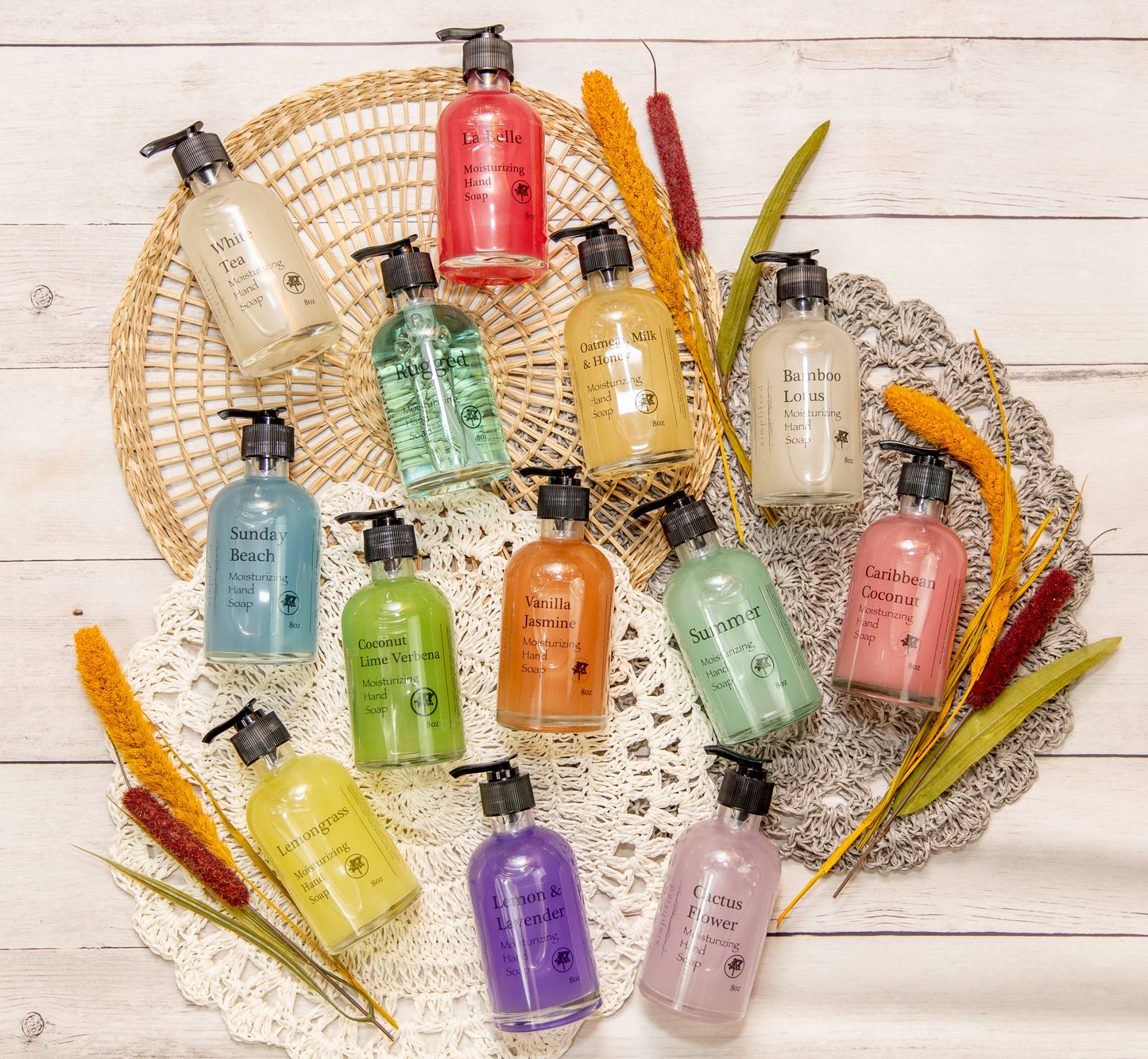 Simplified Soap - 8oz Hand Soap: Oatmeal Milk & Honey