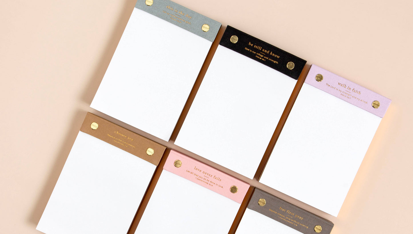 Church Notes Co. - Choose Joy Desktop Notepad