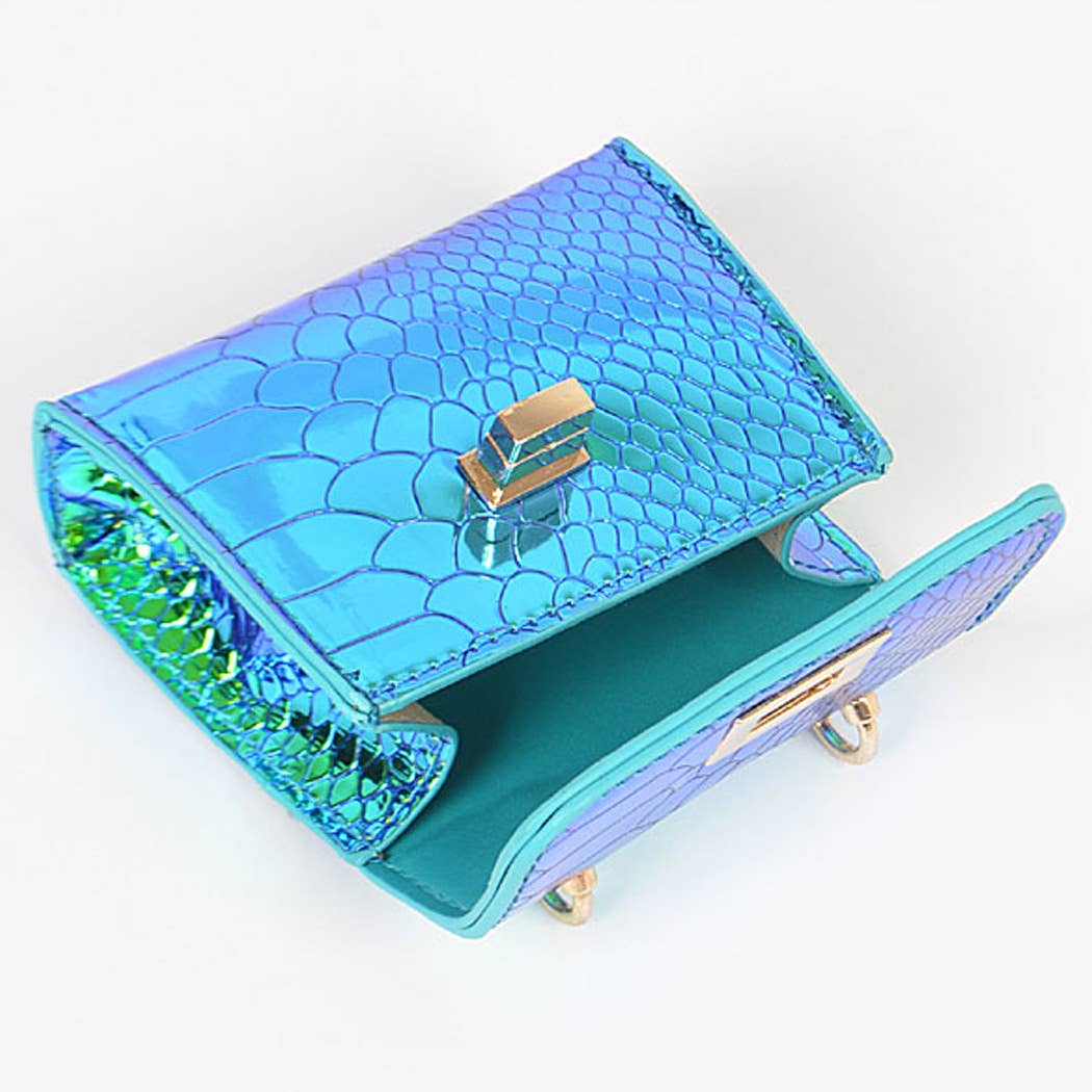 3AM BY H&D ACCESSORIES - Hologram Mini Bag: White