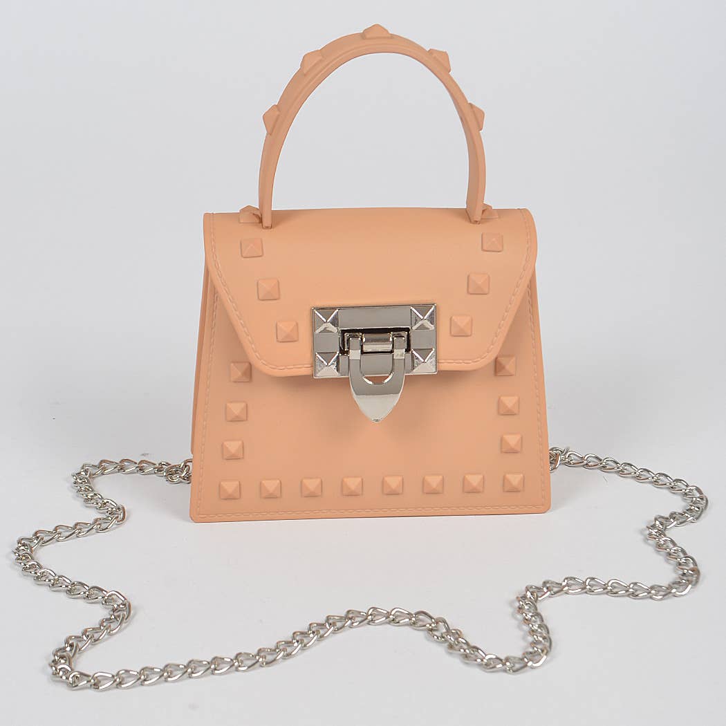 3AM BY H&D ACCESSORIES - Jelly Mini Handle Bag: Purple