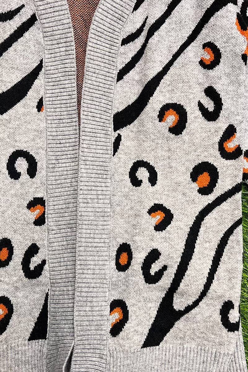 Spotted Animal Cardigan
