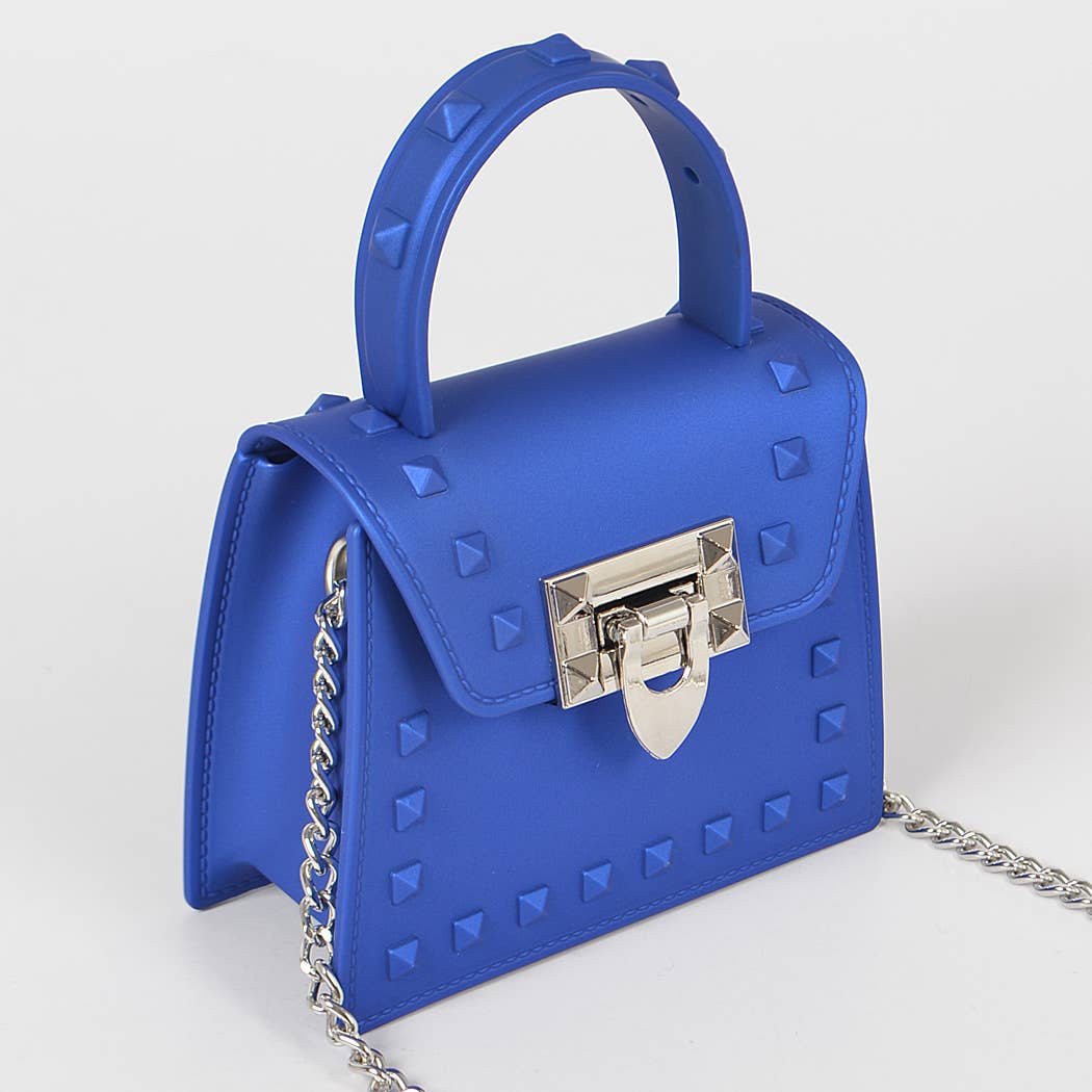3AM BY H&D ACCESSORIES - Jelly Mini Handle Bag: Neon Green