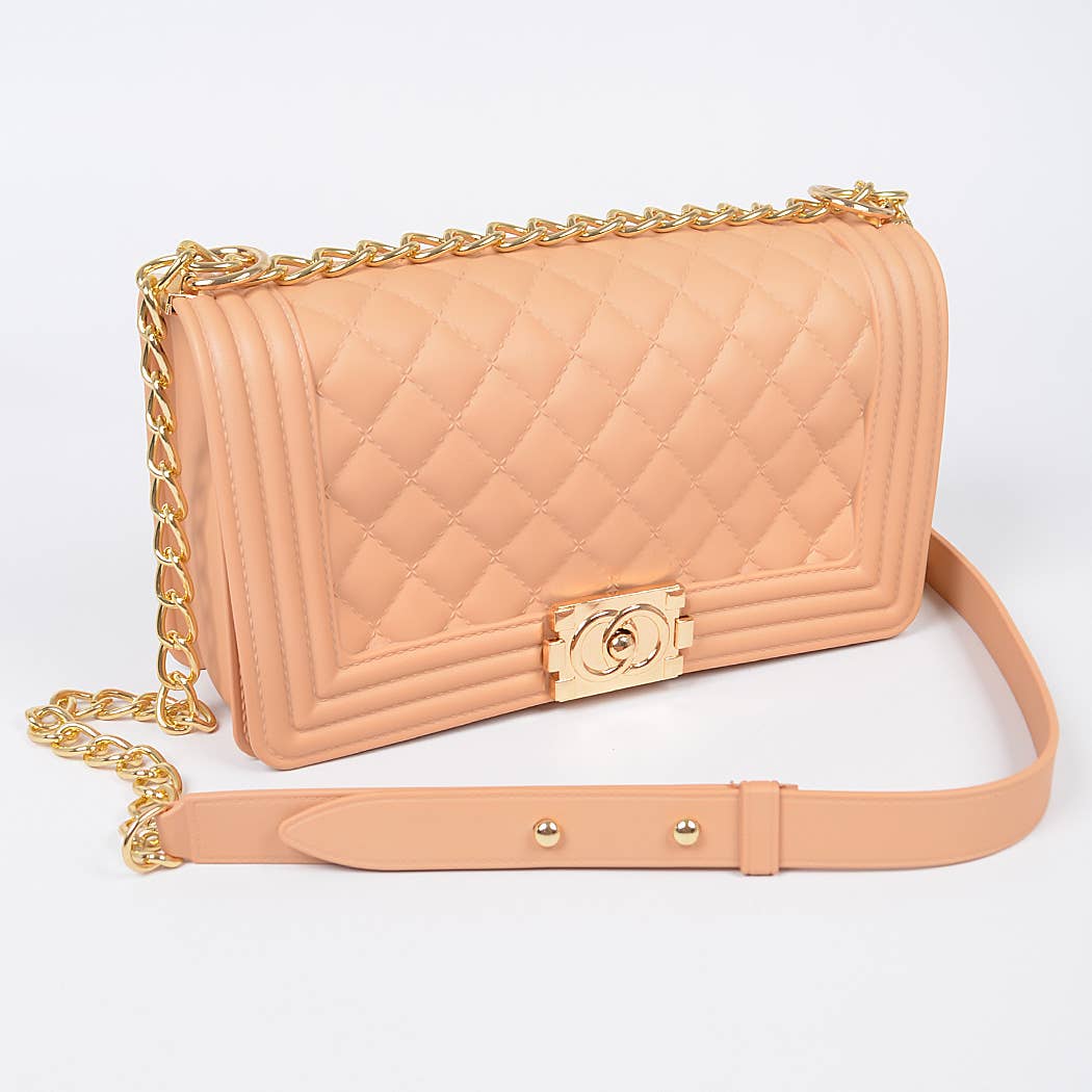 3AM BY H&D ACCESSORIES - Jelly Embossed Clutch: Red