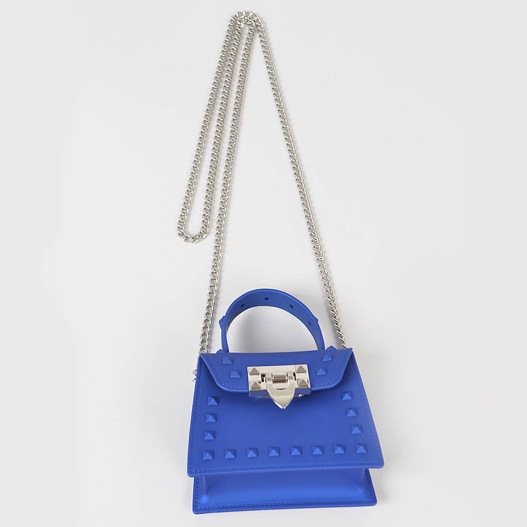 3AM BY H&D ACCESSORIES - Jelly Mini Handle Bag: Neon Green