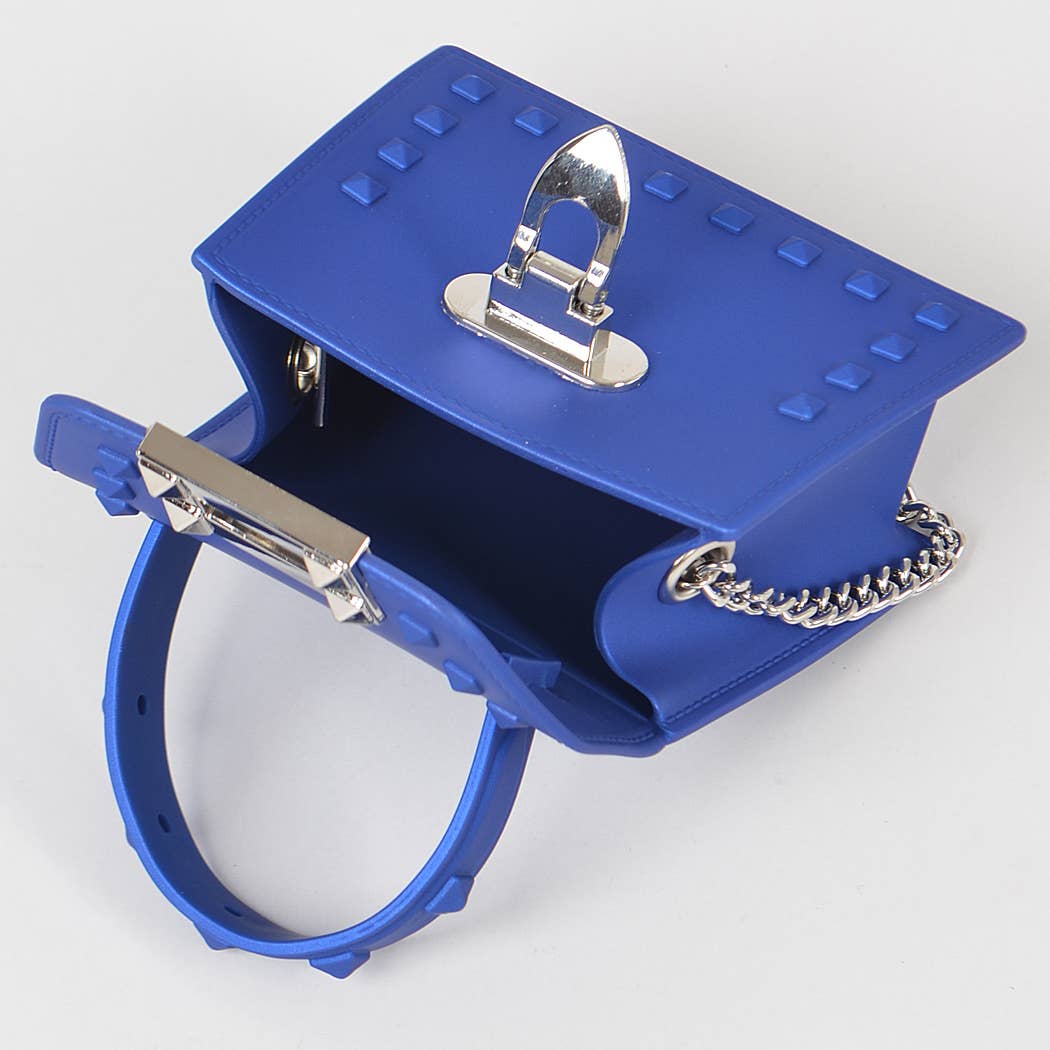 3AM BY H&D ACCESSORIES - Jelly Mini Handle Bag: Neon Green