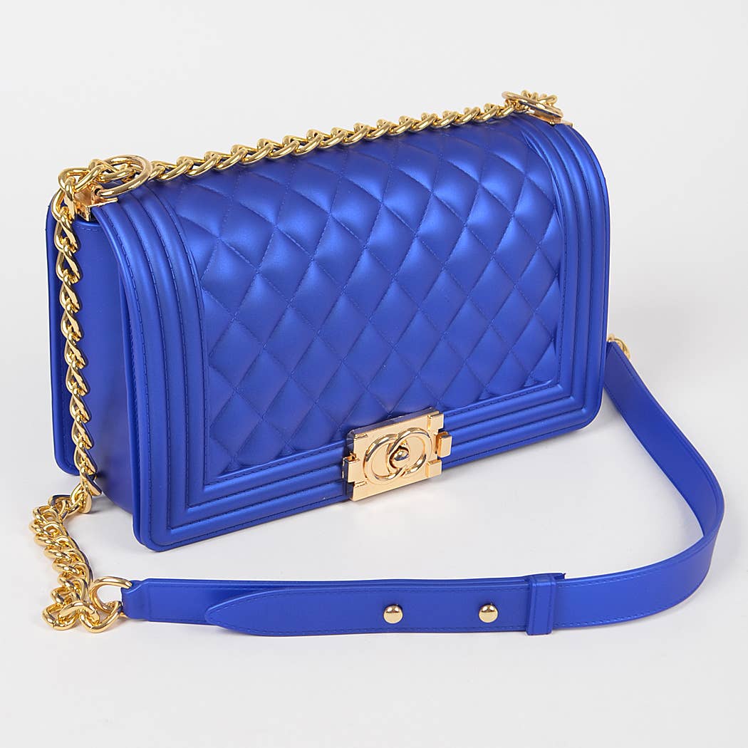 3AM BY H&D ACCESSORIES - Jelly Embossed Clutch: Red