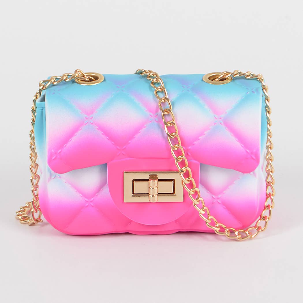 3AM BY H&D ACCESSORIES - Jelly Multicolor Mini Bag: Multicolor 3