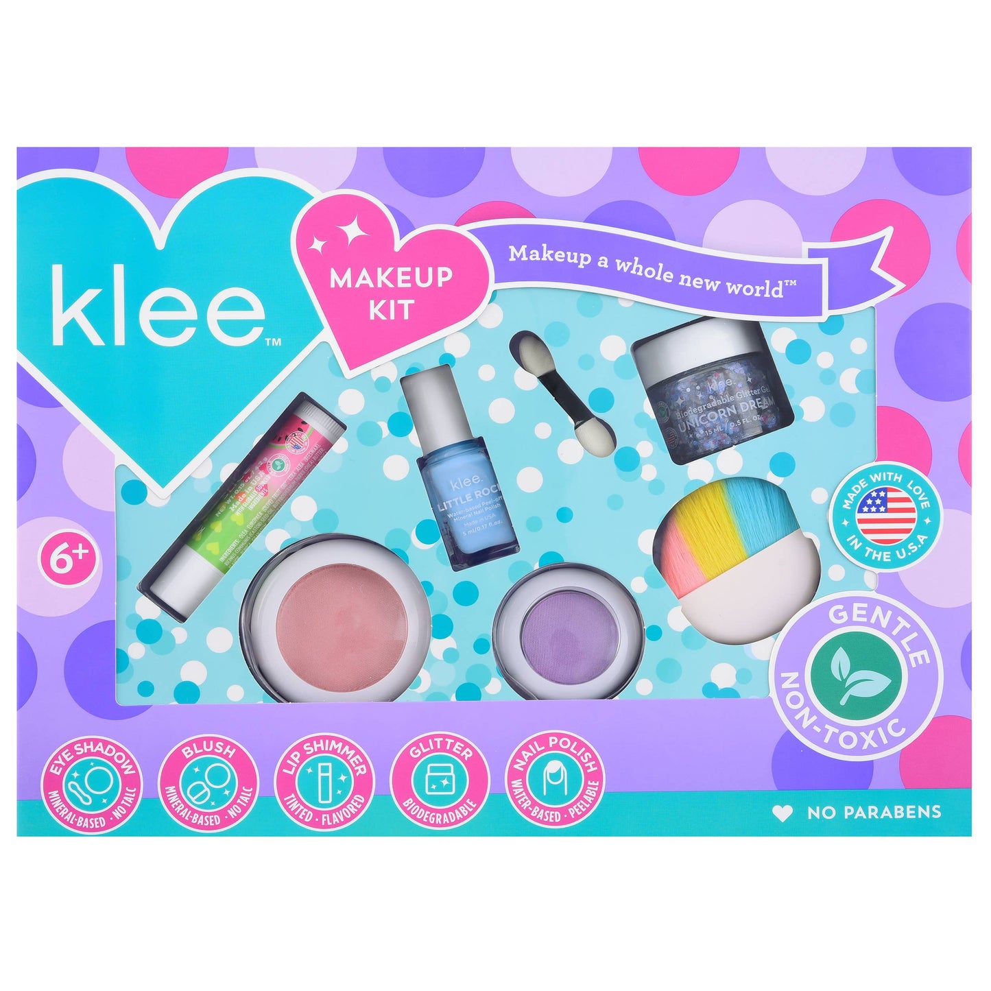 Klee Naturals - NEW!! Sweet Lil Nothings - Sugar Pop Deluxe Makeup Kit: Sweet Lil Nothings