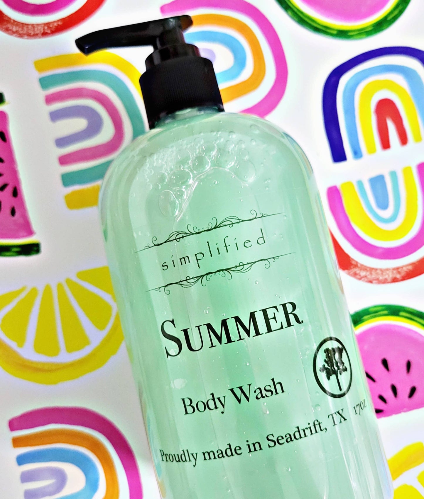Simplified Soap - 17oz Body Wash: Oatmeal Milk & Honey