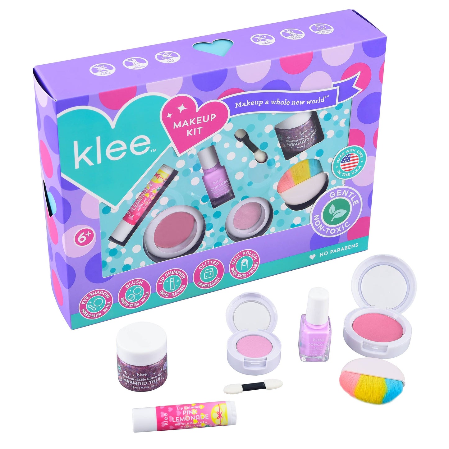 Klee Naturals - NEW!! Sweet Lil Nothings - Sugar Pop Deluxe Makeup Kit: Sweet Lil Nothings