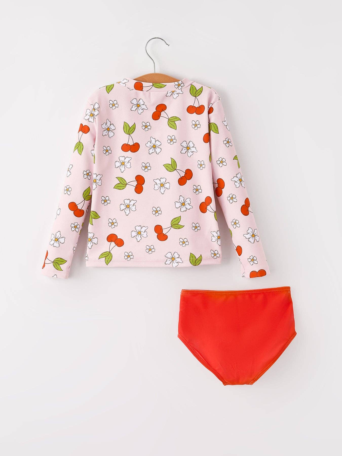 "CHERRY" Floral Swimsuit