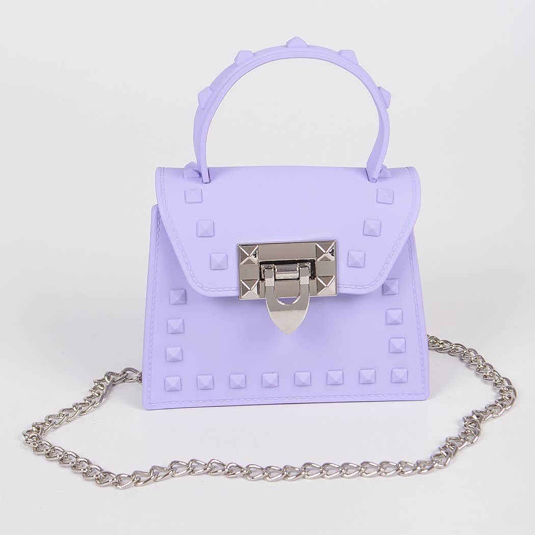 3AM BY H&D ACCESSORIES - Jelly Mini Handle Bag: Neon Green