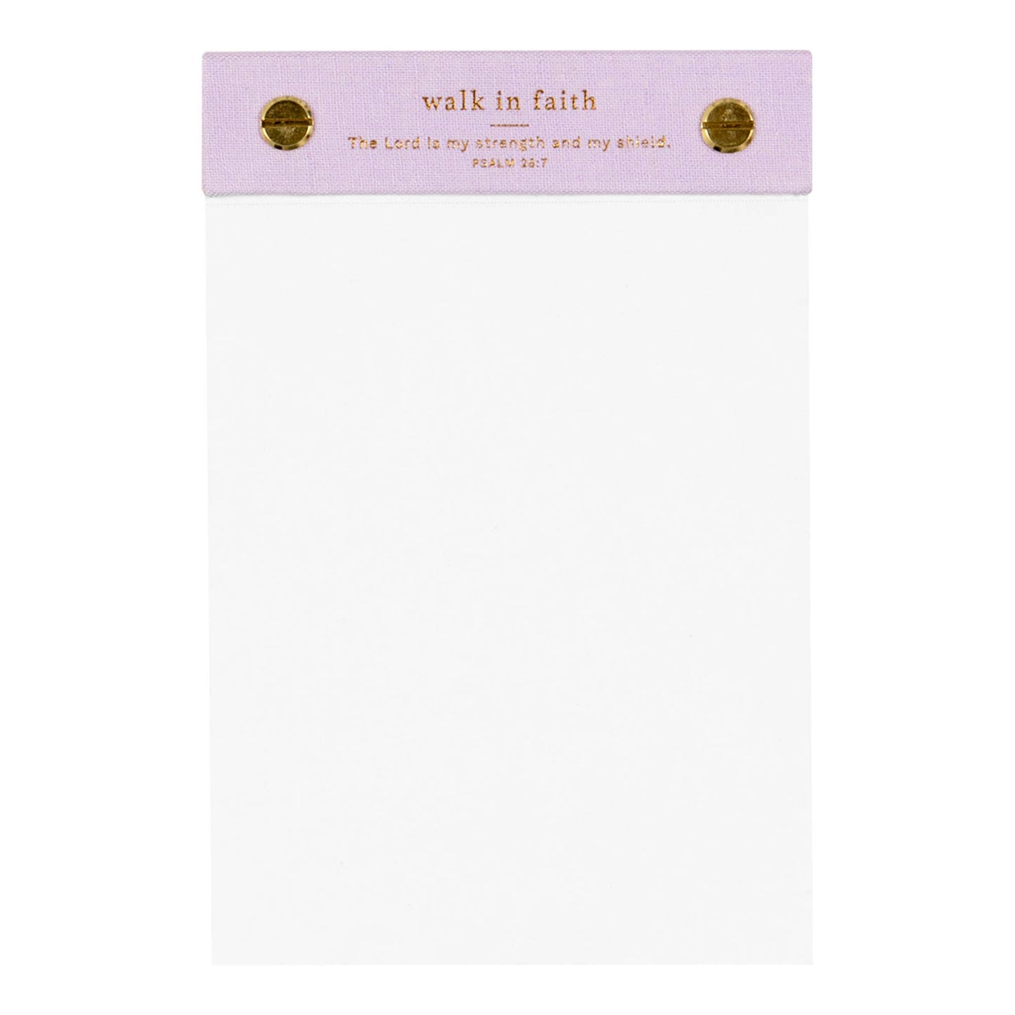 Church Notes Co. - Walk In Faith Desktop Notepad