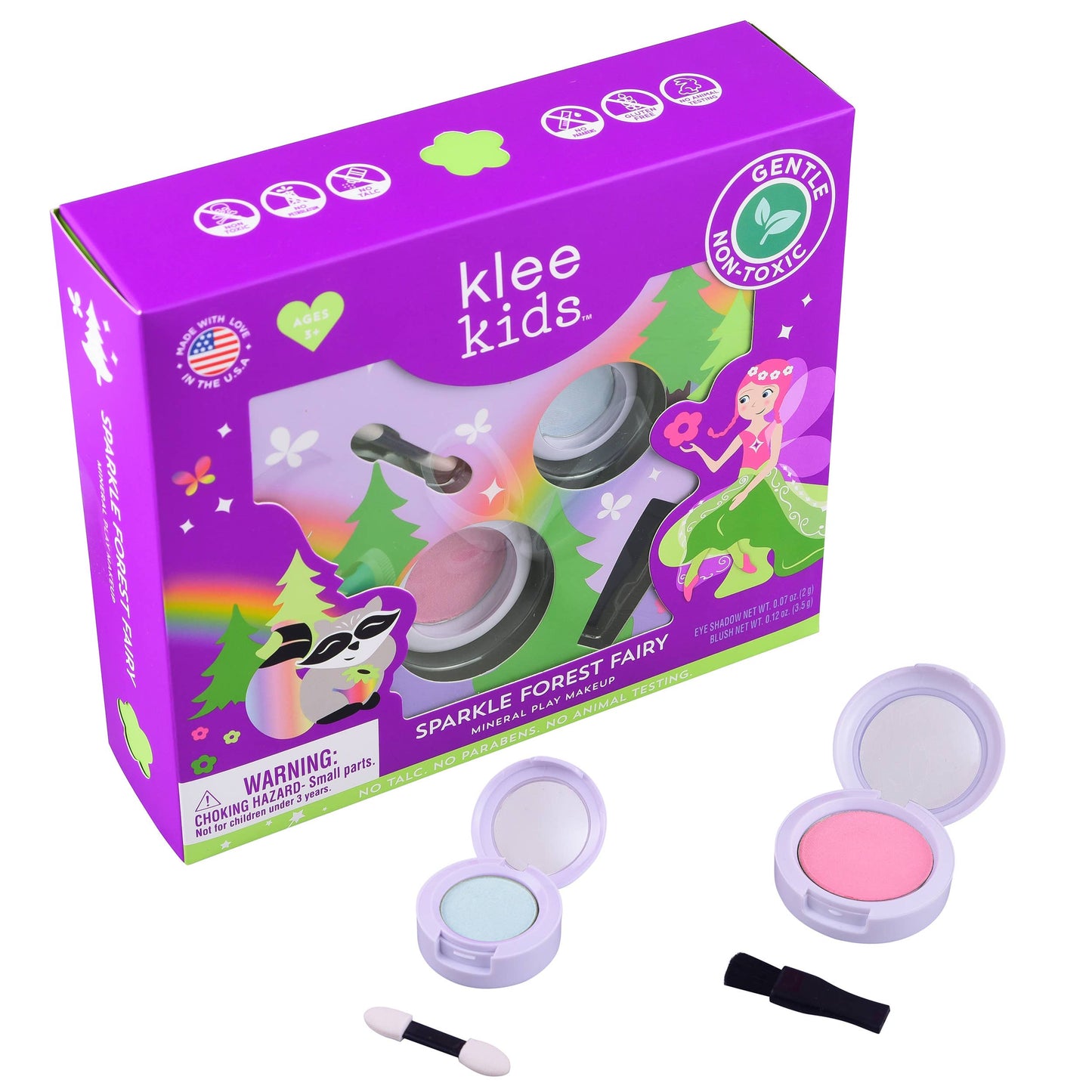 Klee Naturals - NEW!! Sparkle Forest Fairy - Klee Kids Play Makeup 2-PC Kit: Sparkle Forest Fairy