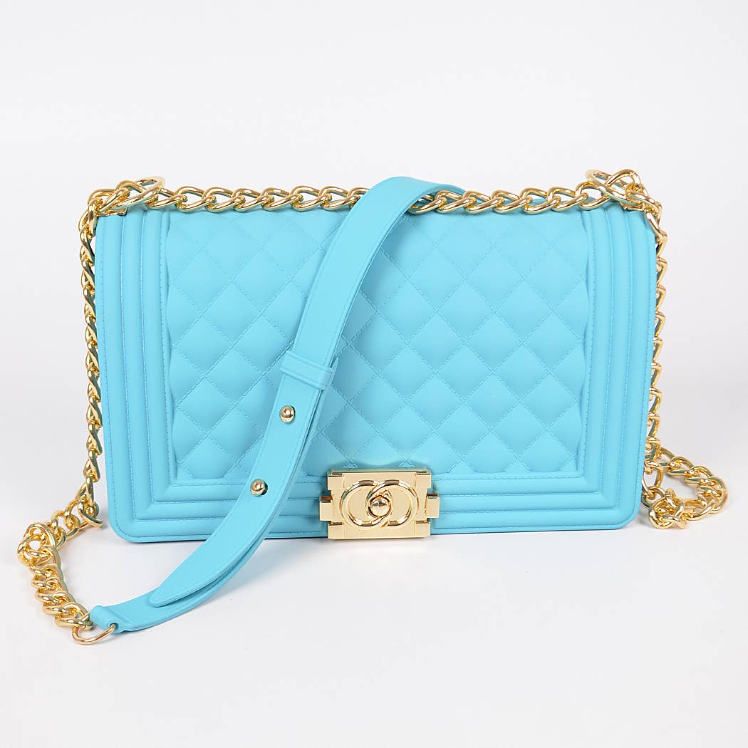 3AM BY H&D ACCESSORIES - Jelly Embossed Clutch: Red