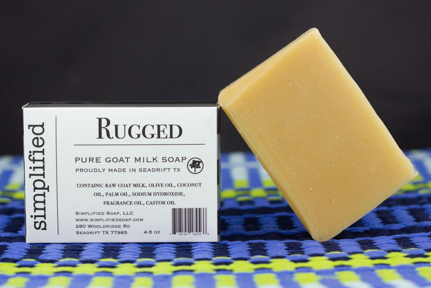 Simplified Soap - Goat Milk Bar Soap: Oatmeal Milk & Honey