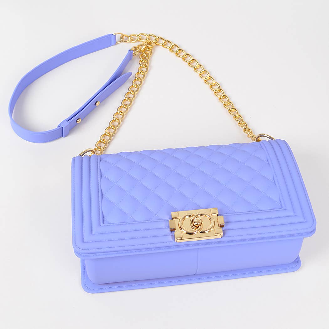 3AM BY H&D ACCESSORIES - Jelly Embossed Clutch: Red