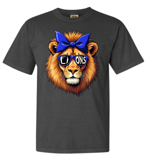 Girly Lions Bow Spirit Tee