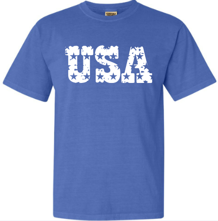 Pre-Order USA Comfort Color Tee