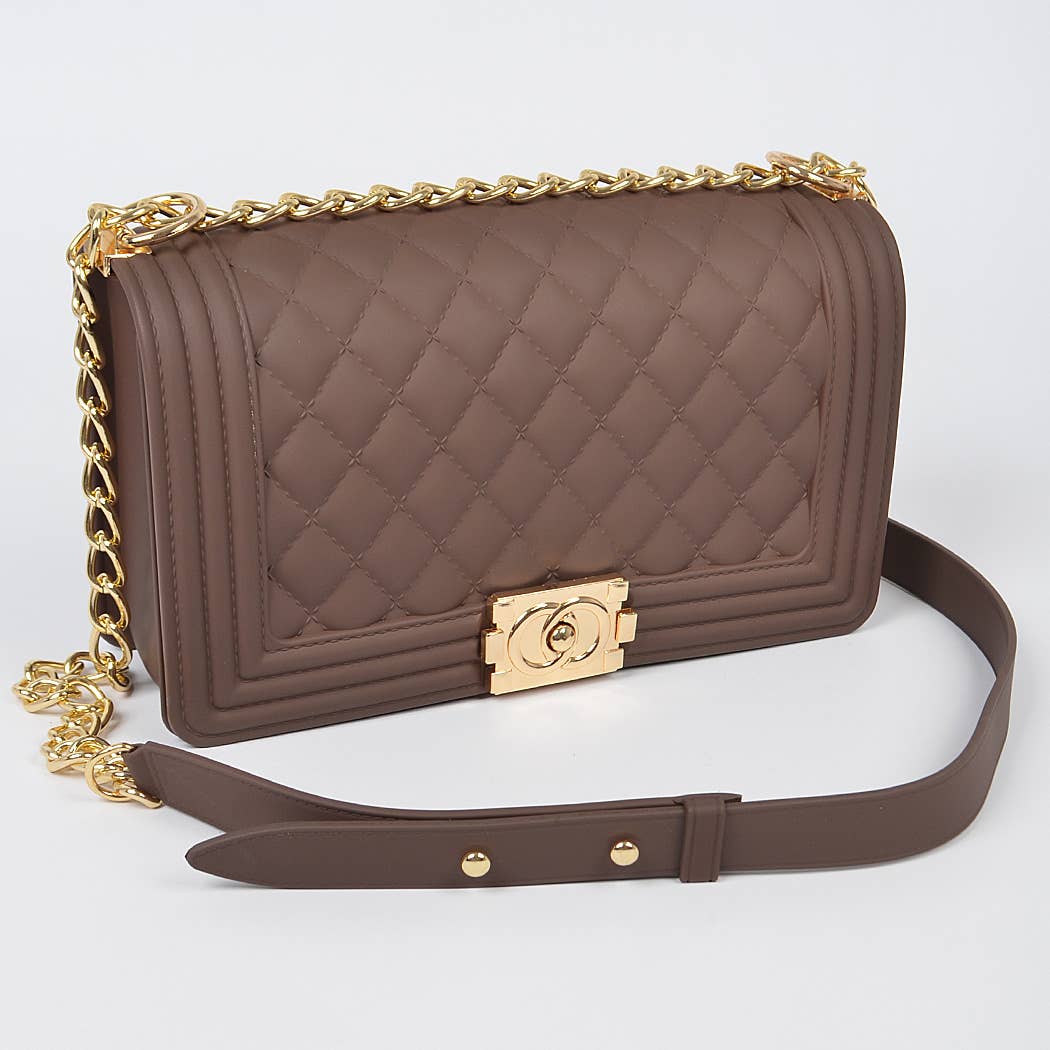 3AM BY H&D ACCESSORIES - Jelly Embossed Clutch: Red