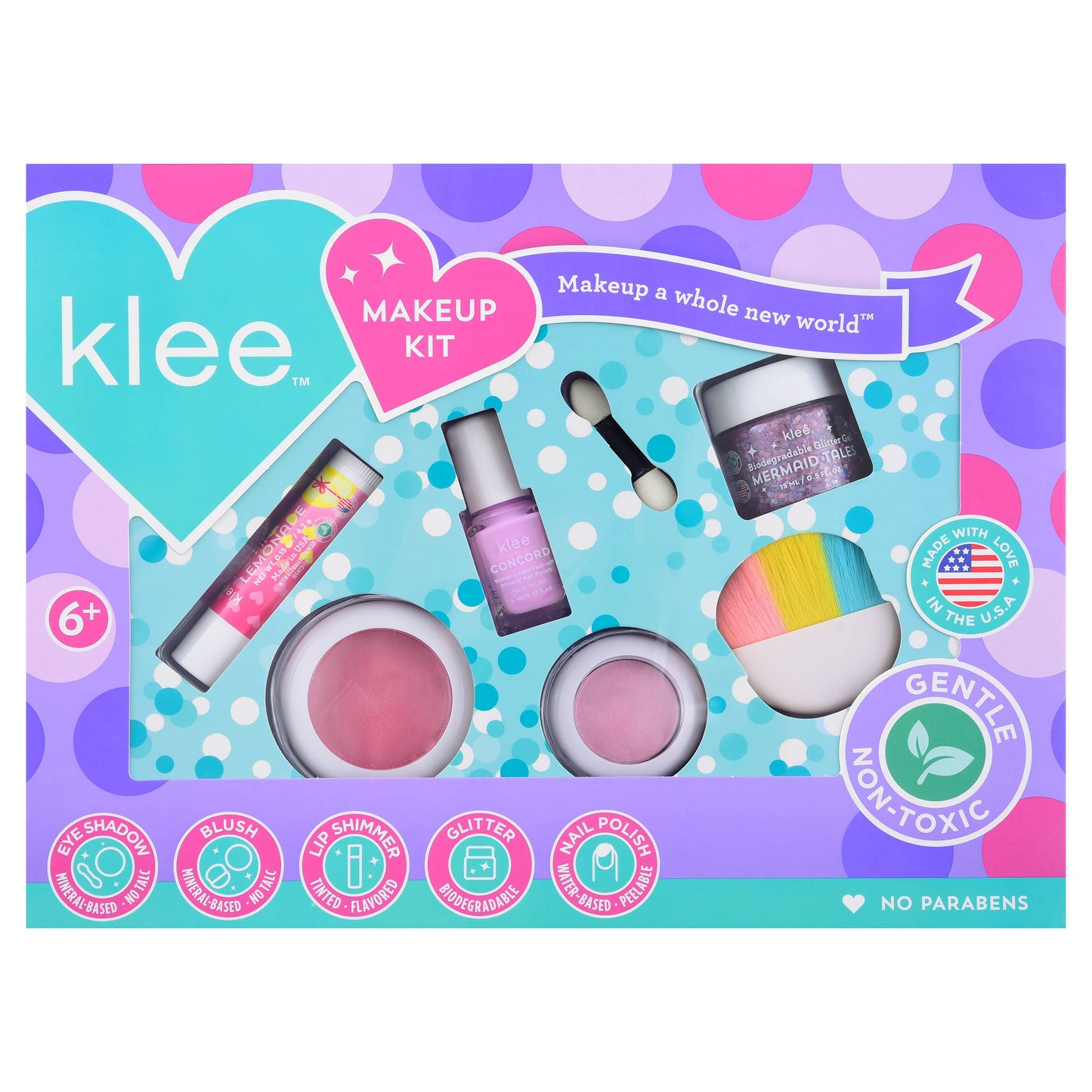 Klee Naturals - NEW!! Sweet Lil Nothings - Sugar Pop Deluxe Makeup Kit: Sweet Lil Nothings