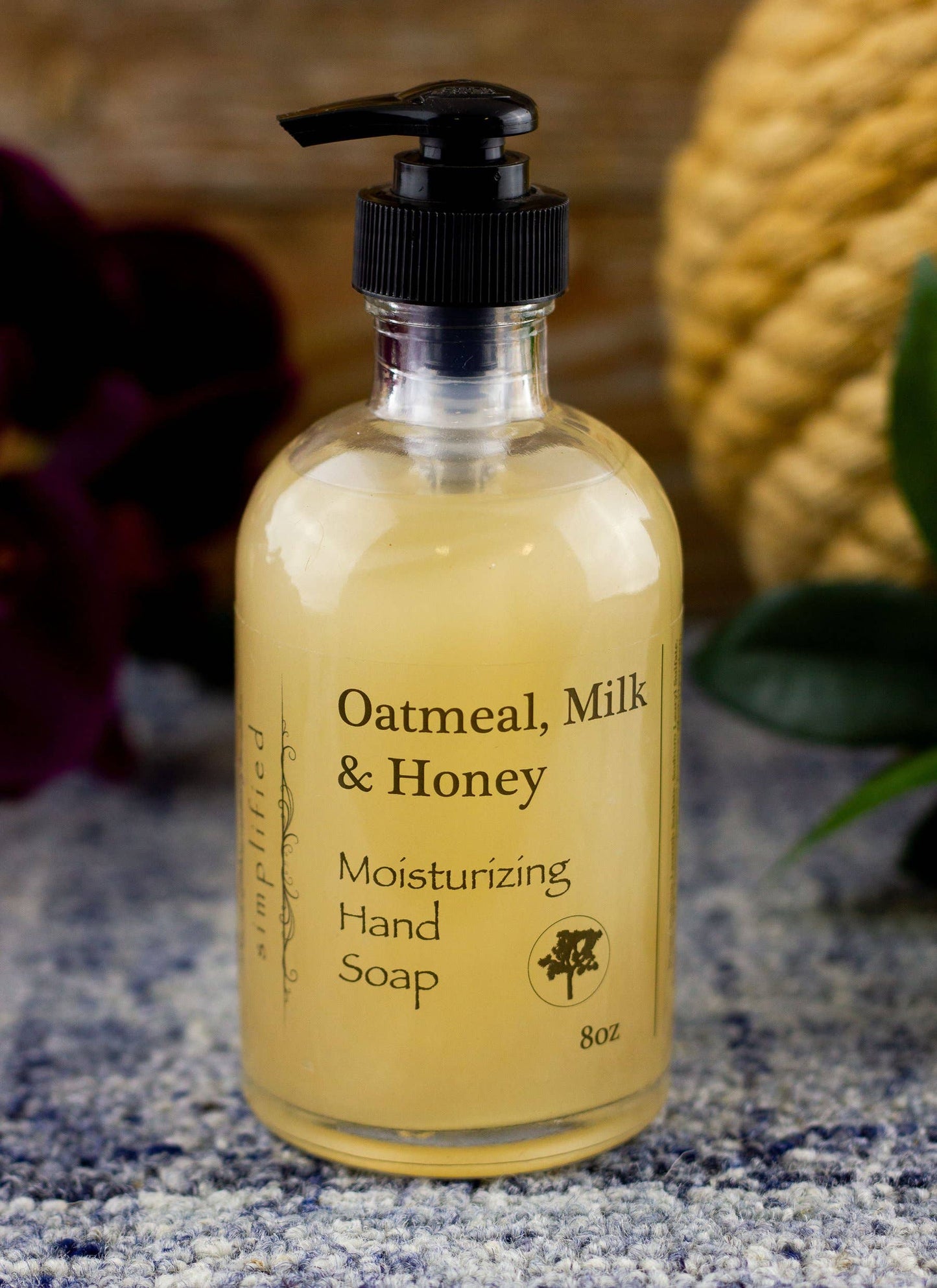 Simplified Soap - 8oz Hand Soap: Oatmeal Milk & Honey