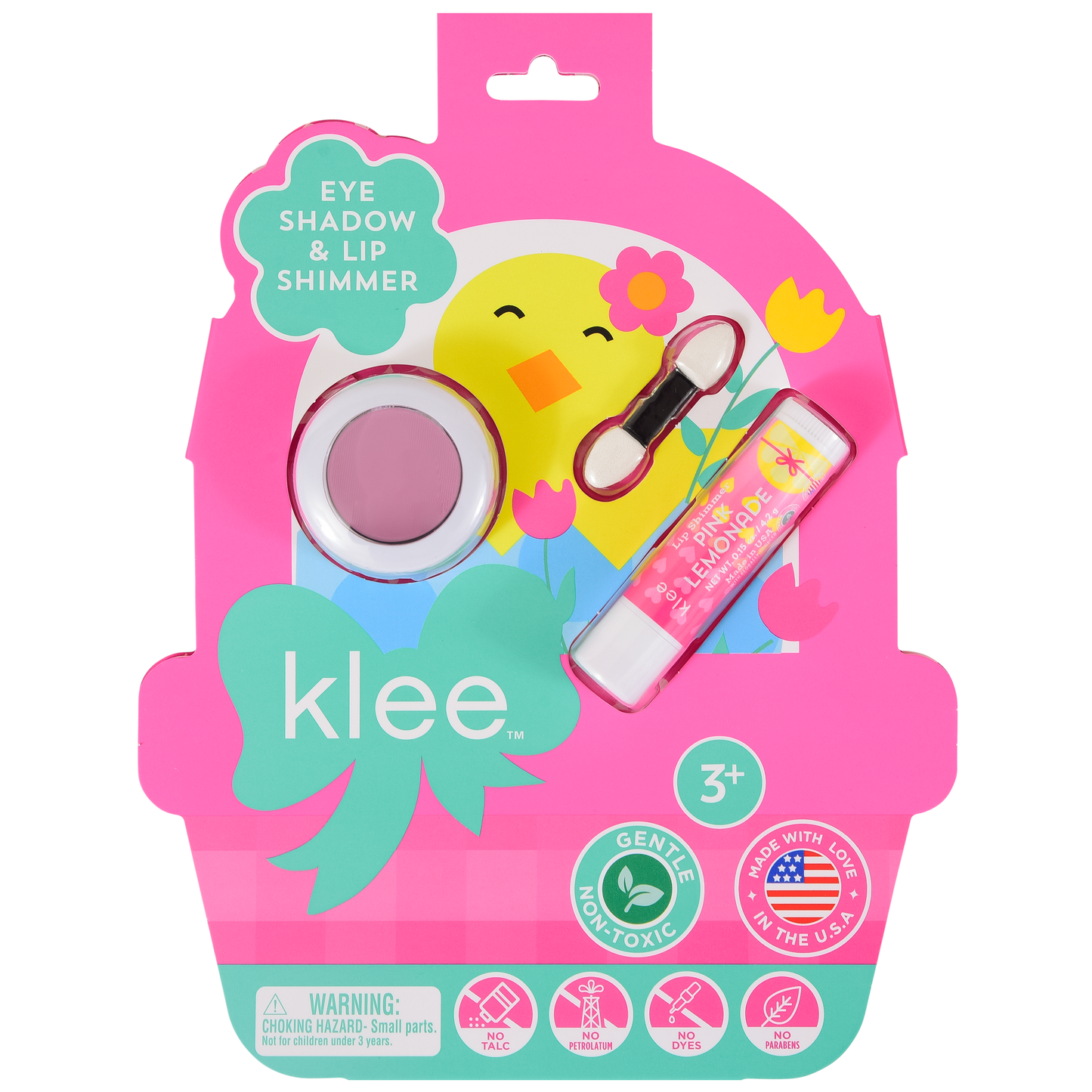 Klee Naturals - NEW!! Berry Sparkles - Easter Eye Shadow and Lip Shimmer Set: Apple Shimmer