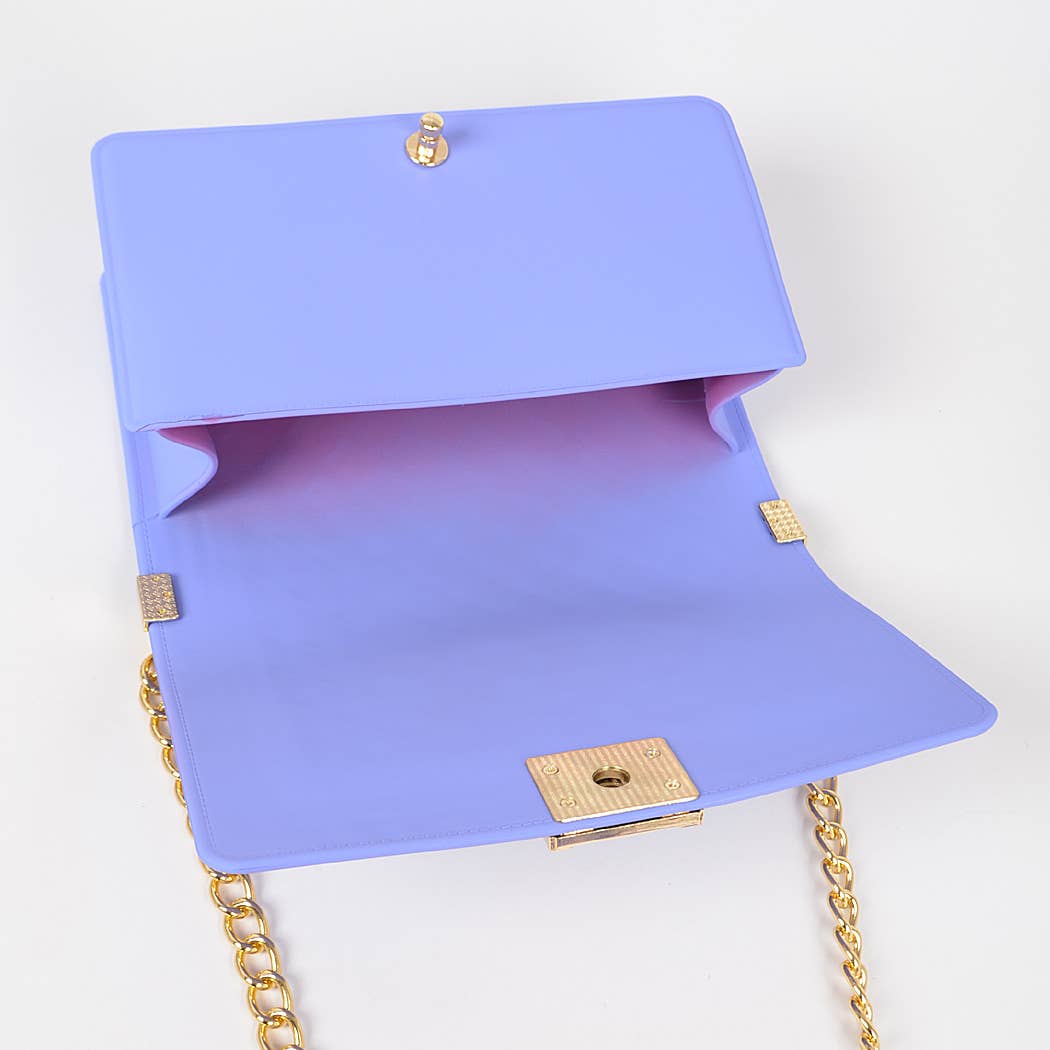 3AM BY H&D ACCESSORIES - Jelly Embossed Clutch: Red