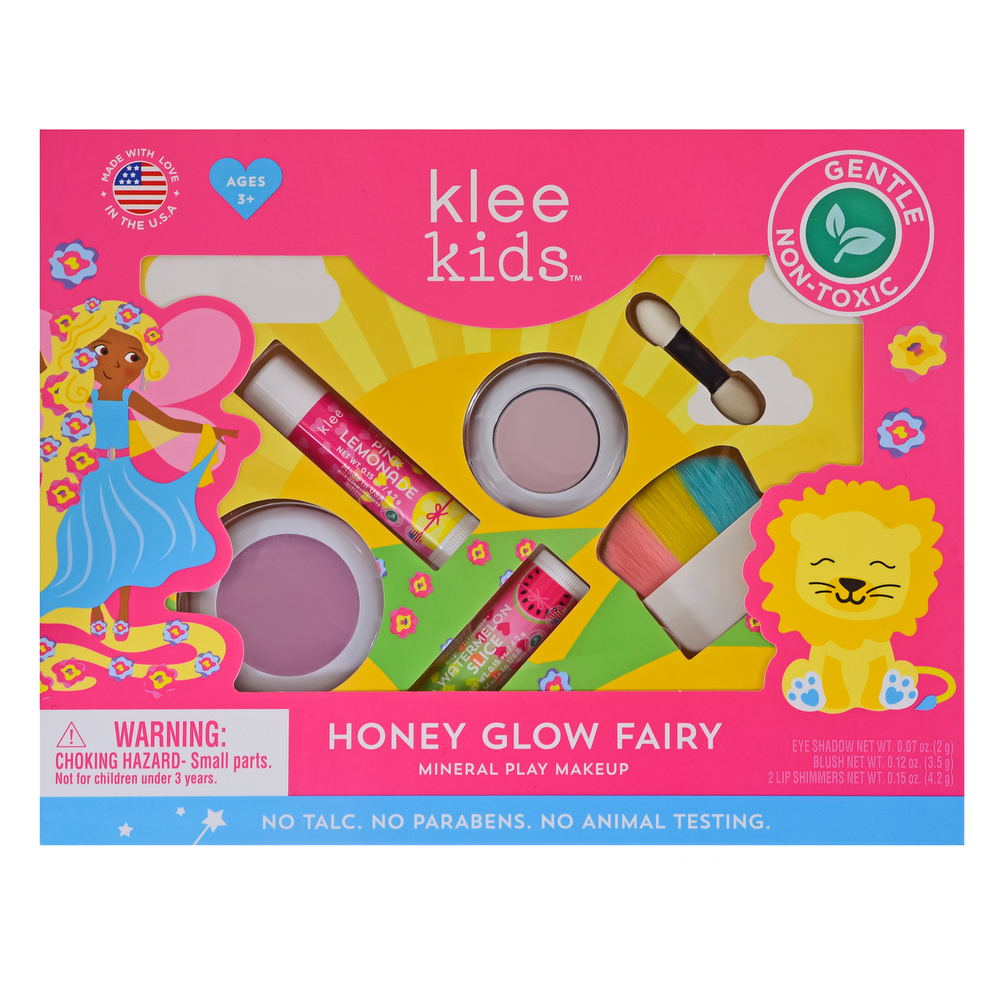 Klee Naturals - Berry Icing Fairy - Klee Kids Play Makeup 4-PC Kit: Roller Dream Fairy
