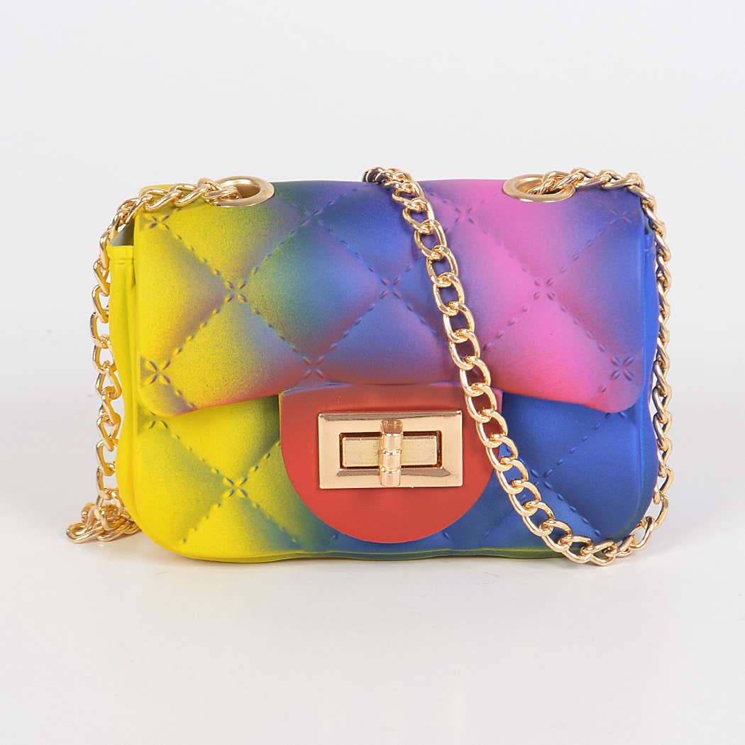 3AM BY H&D ACCESSORIES - Jelly Multicolor Mini Bag: Multicolor 3