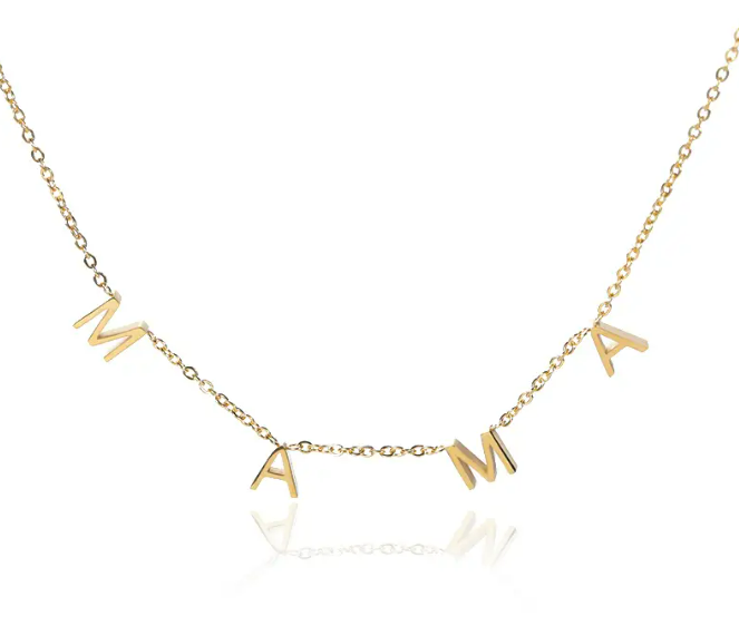 Gold Mama Necklace