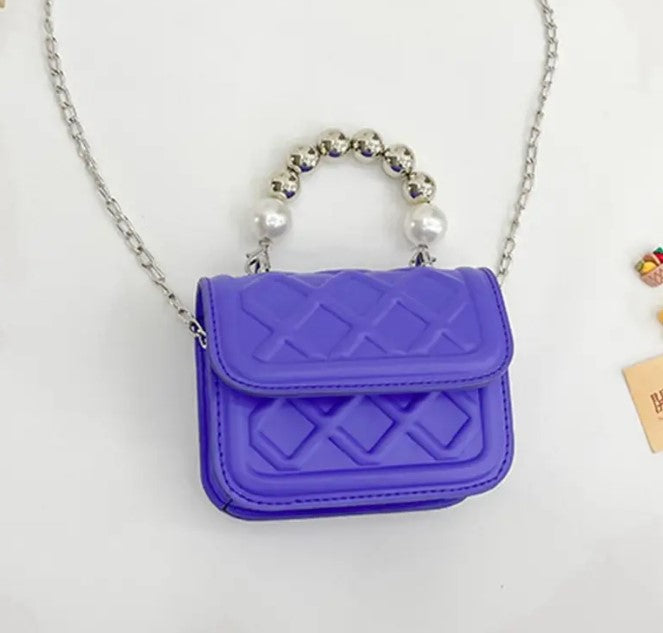 Spring Pearl Beaded Mini Handbags