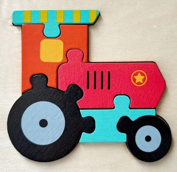 Mini Montessori Wooden Puzzles