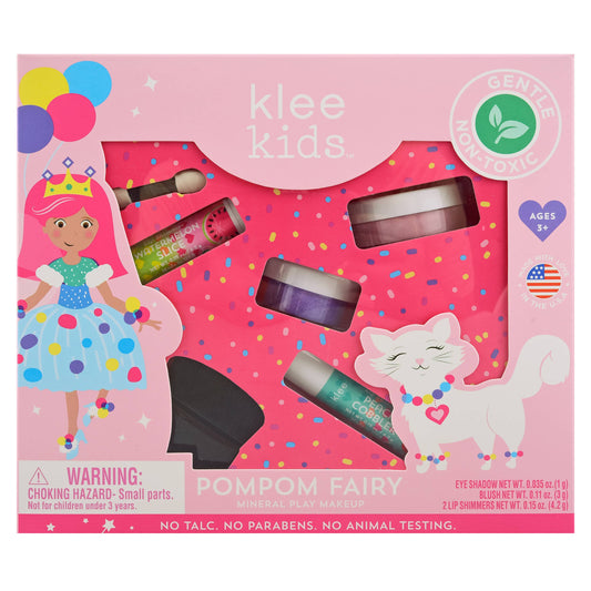Klee Naturals - Pom Pom Fairy - Klee Kids Natural Mineral Play Makeup Kit: Pom Pom Fairy