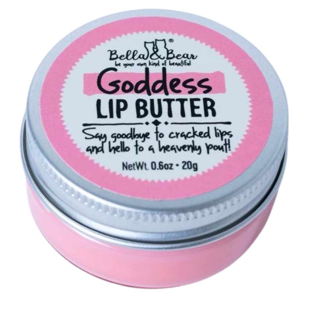 Bella & Bear - Goddess Lip Set | Lip Scrub & Lip Butter | Gift Set