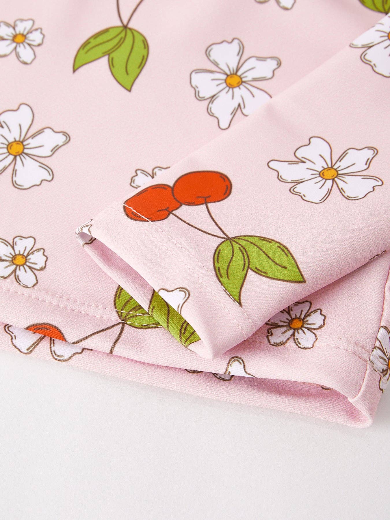 "CHERRY" Floral Swimsuit