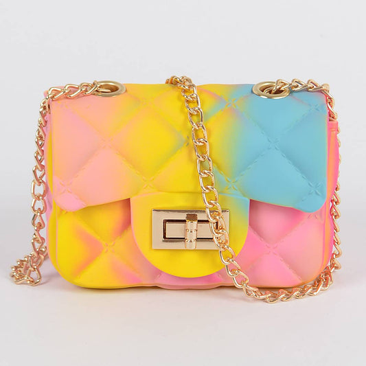 3AM BY H&D ACCESSORIES - Jelly Multicolor Mini Bag: Multicolor 3