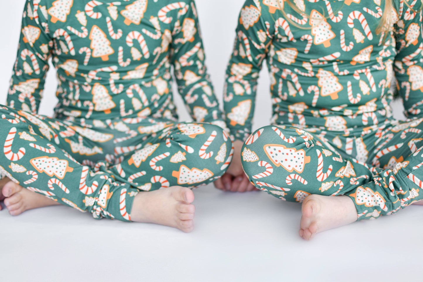 Sunshine Kids Co - Bamboo Christmas Pajamas for Toddlers and Kids, Family Matching Holiday Pajamas, Christmas Cookies Print: 10