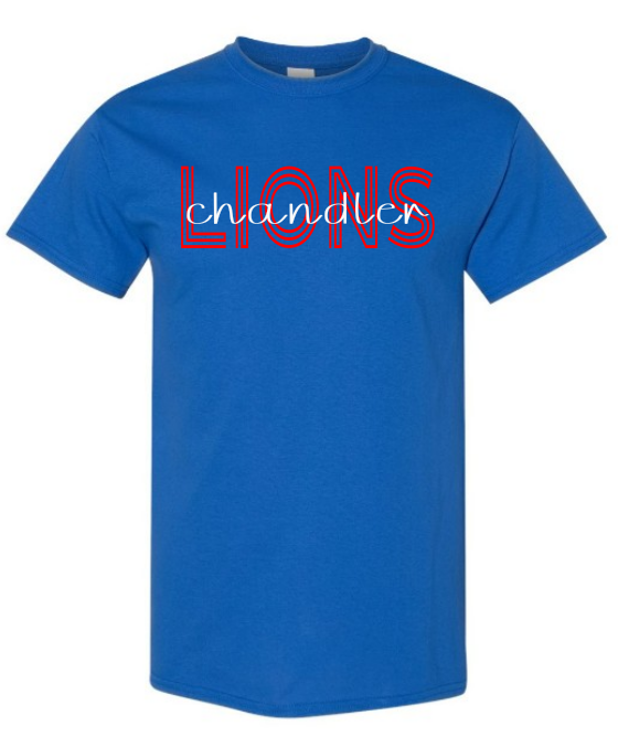 CHANDLER LIONS SPIRIT TEE