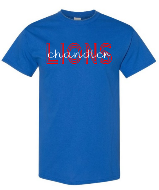CHANDLER LIONS SPIRIT TEE