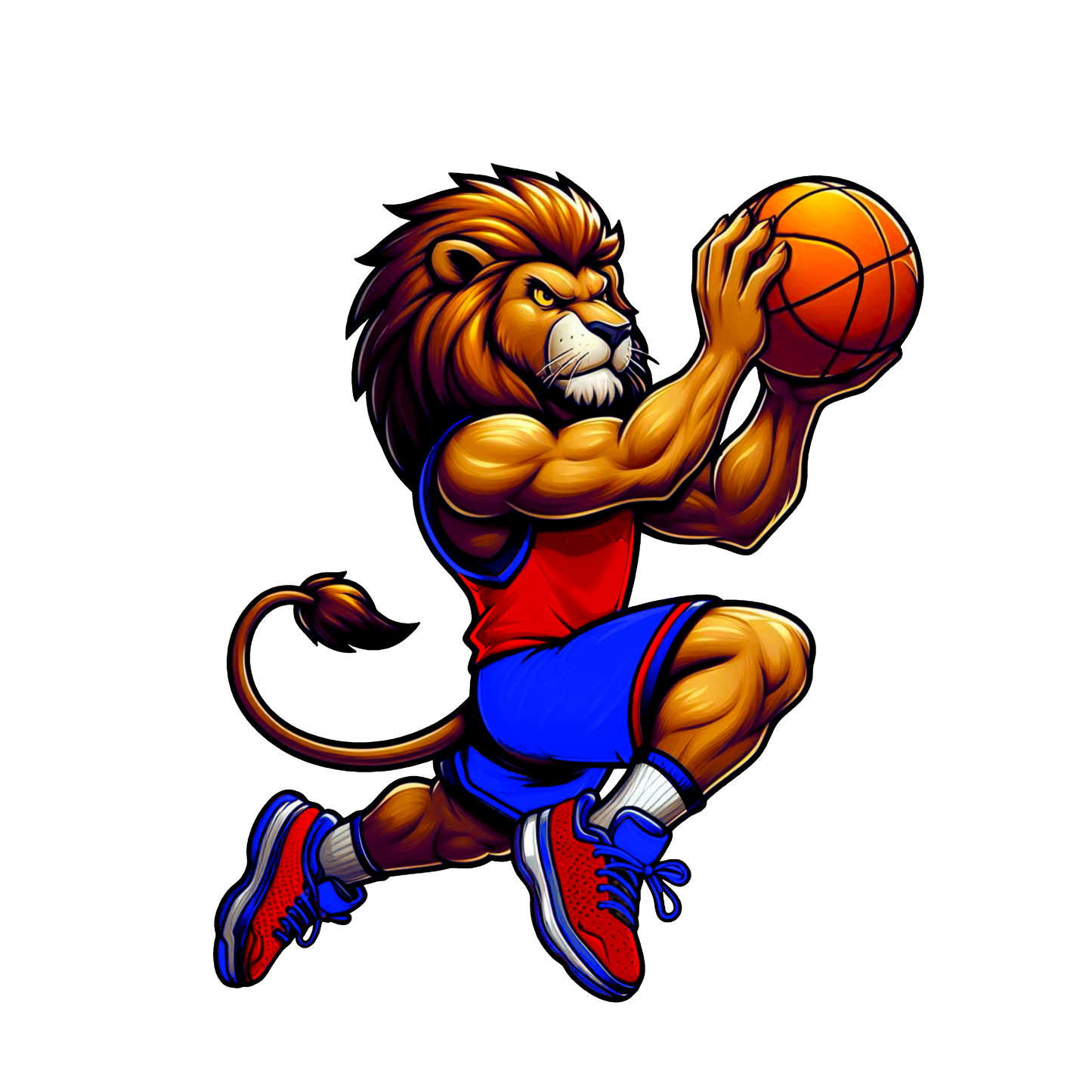 Chandler Boys Basketball Lion