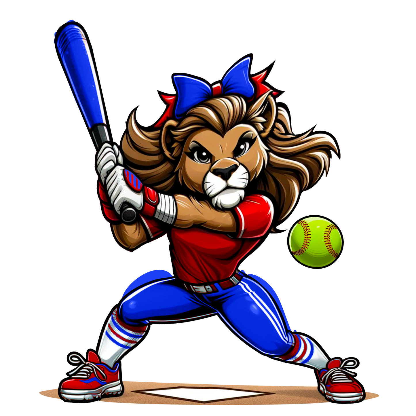 Chandler Softball Lion