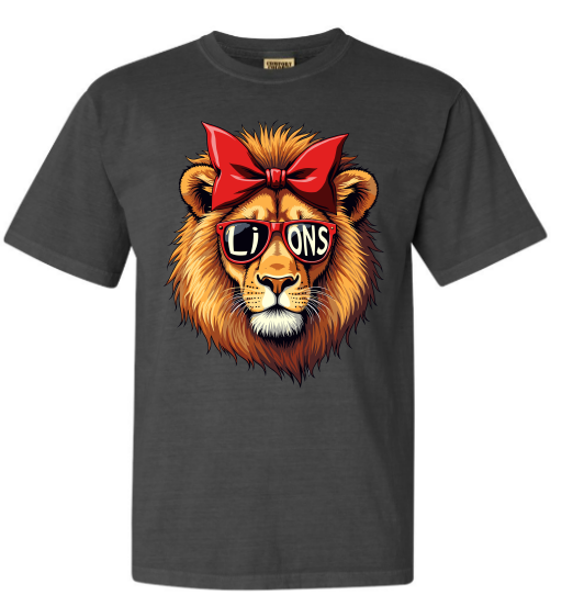 Girly Lions Bow Spirit Tee