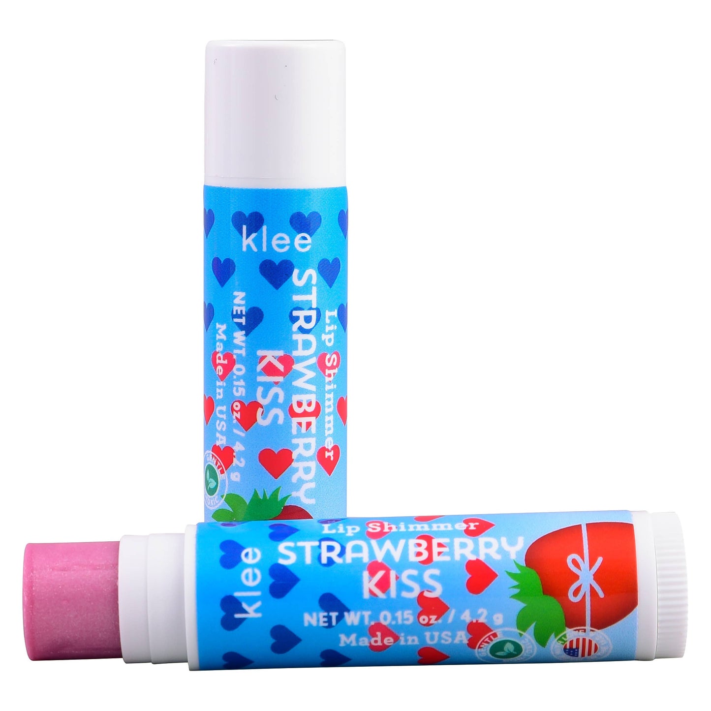 Klee Naturals - NEW! Hopping Pink- Easter Nail Polish Lip Shimmer Set: Skipping Purple
