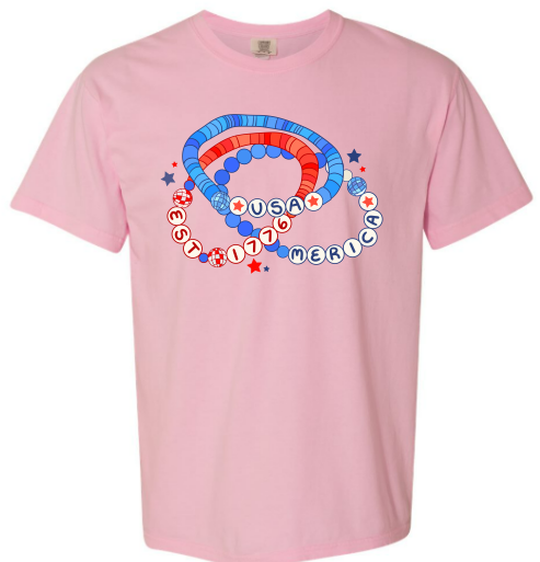 Pre-Order USA Bracelet Tee