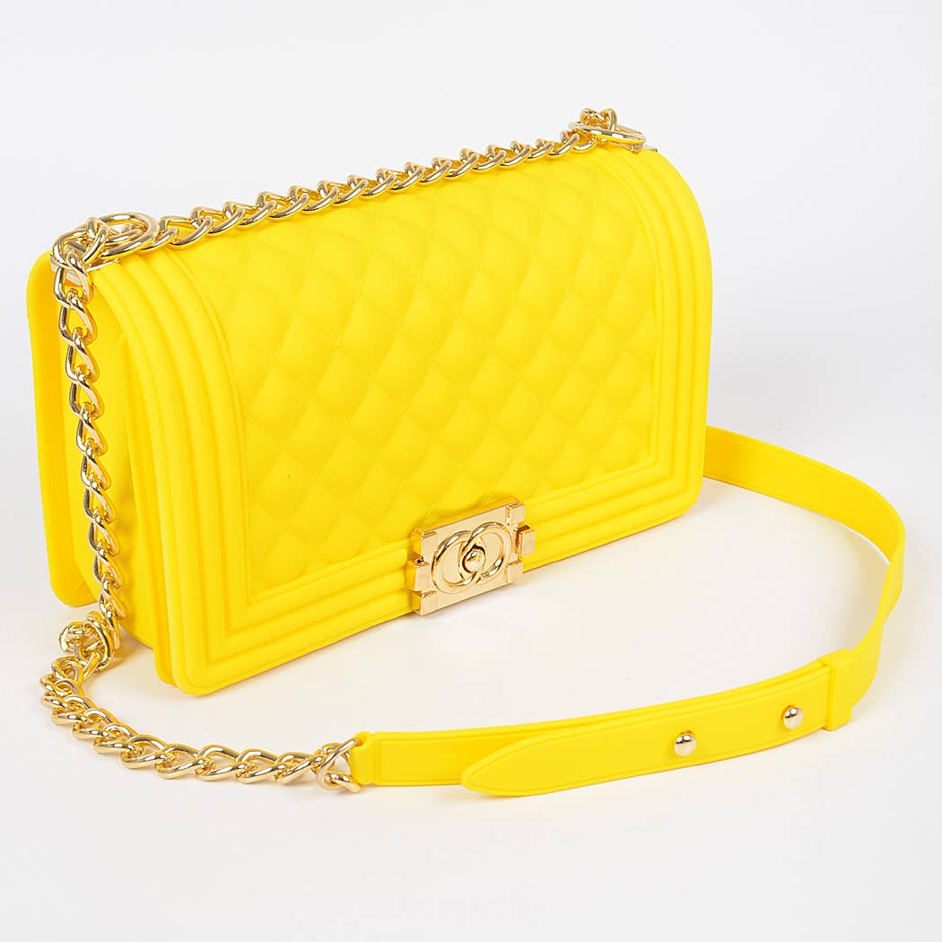 3AM BY H&D ACCESSORIES - Jelly Embossed Clutch: Red