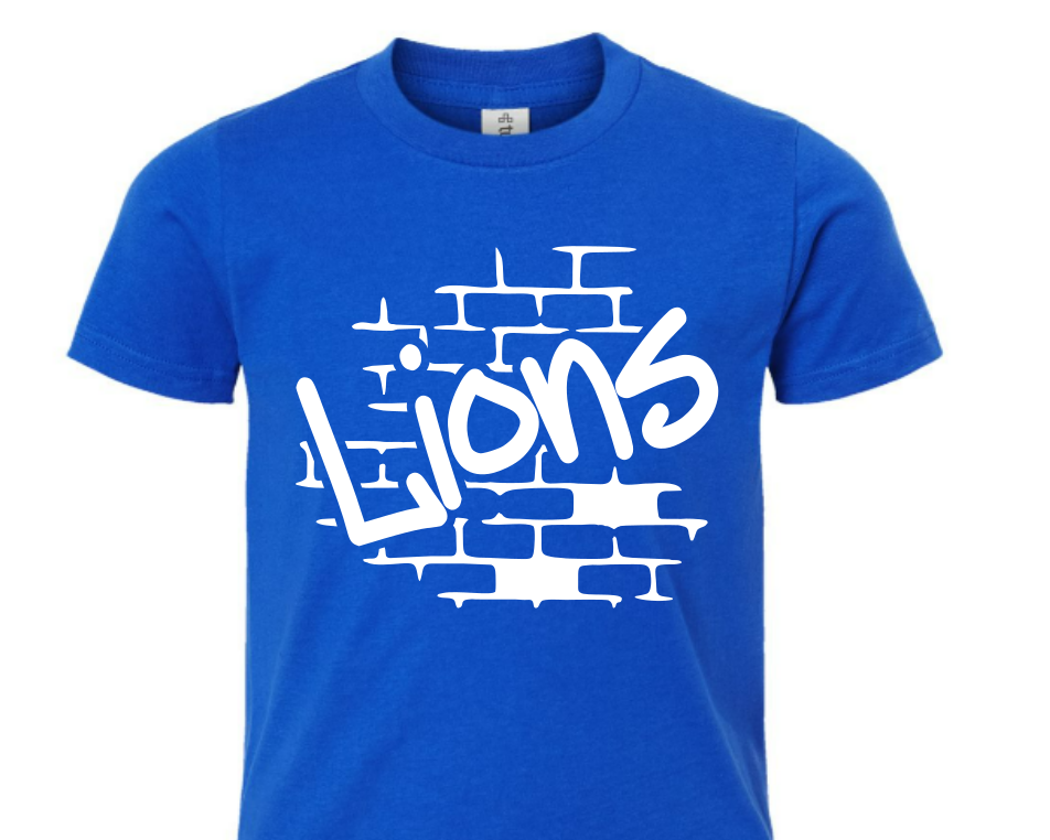 LIONS Brick Tee