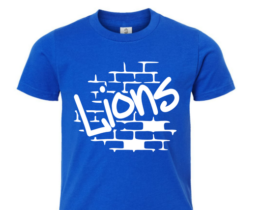 LIONS Brick Tee