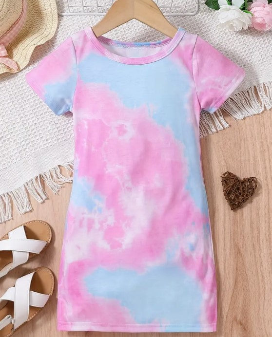 Tie Dye T-shirt Dress