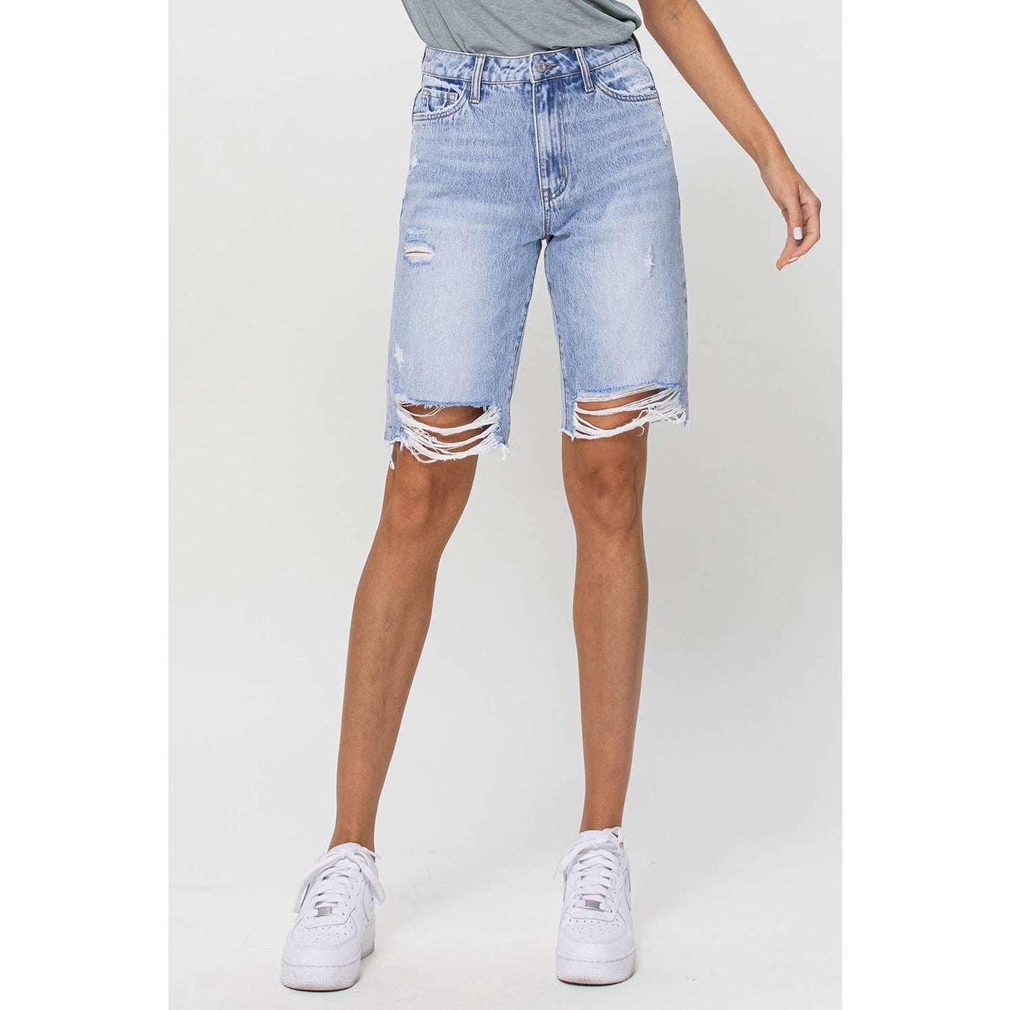 Super High Rise Relaxed Bermuda Short